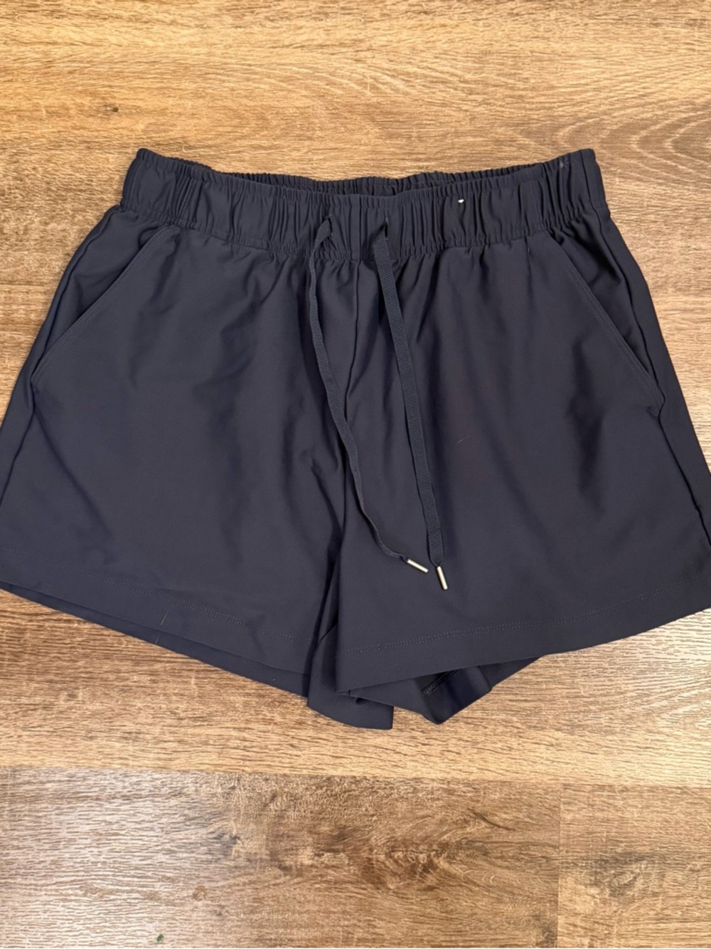 Old Navy Navy Blue Women's Athletic Shorts with Drawstring
